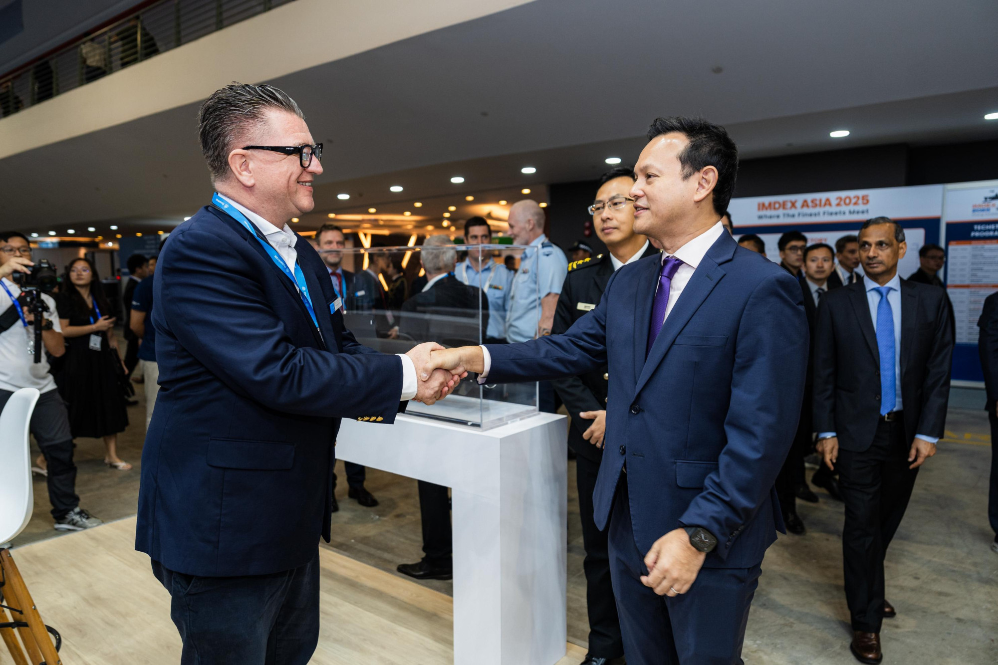 High-level VIP delegations at IMDEX Asia